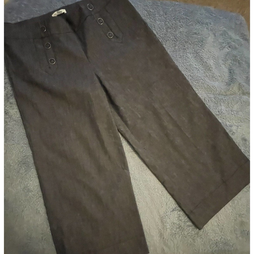 New York & Company Jeans Womens‎ Size 10 Stretch Crop Straight Leg Denim Pant